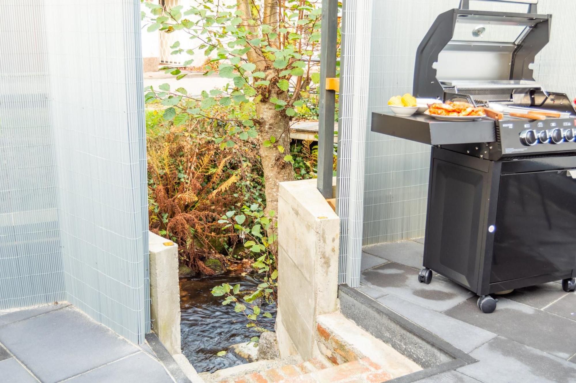 Design Trifft Harmonie Nahe Triberger Wasserfaelle Triberg im Schwarzwald Bagian luar foto